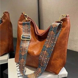Vintage Crossbody Bag For Women, Large Capacity Hobo Bag new